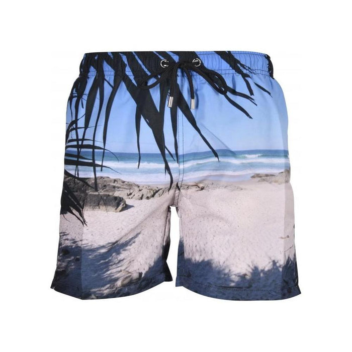 Vanuatu Swim Shorts, Blue/multi-Franks-UNDERU