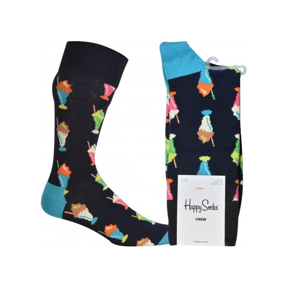 Milkshake Socks, Navy/multi-Happy Socks-UNDERU