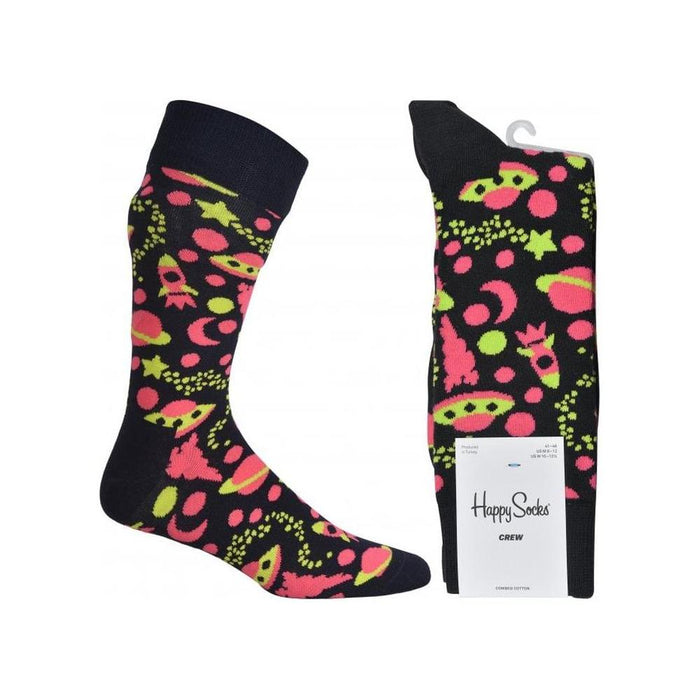 Into Space Socks, Navy/pink-Happy Socks-UNDERU