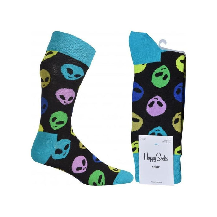 Alien Socks, Black/multi-Happy Socks-UNDERU