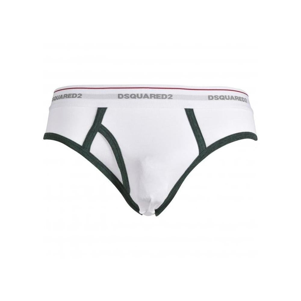 Get The F**k Out Of Here Brief, White/green-DSquared2-UNDERU