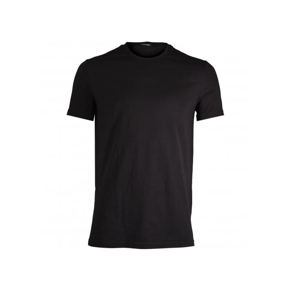 Cotton Stretch Crew-Neck T-Shirt, Black-DSquared2-UNDERU