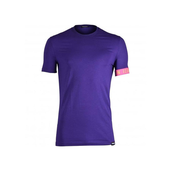 Be ICON Modal T-Shirt, Purple-DSquared2-UNDERU