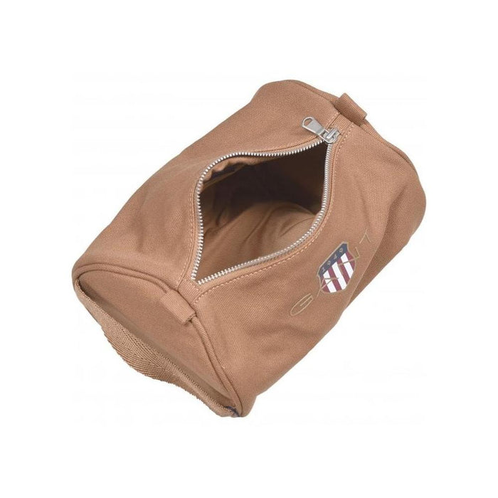 Archive Shield Wash Bag, Roasted Walnut-GANT-UNDERU