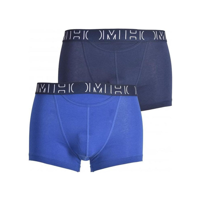 HOM-Boxerlines 2-Pack HO1 Boxer Trunks, Navy/Blue-UNDERU
