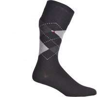 2-Pack Argyle & Solid Socks, Black-Tommy Hilfiger-UNDERU