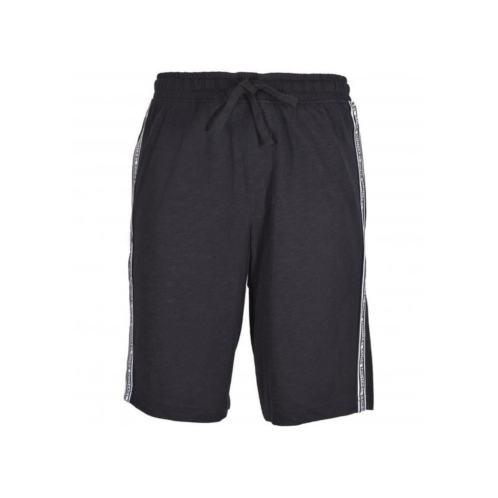 Michael Kors-Tape Logo Tracksuit Shorts, Black-UNDERU