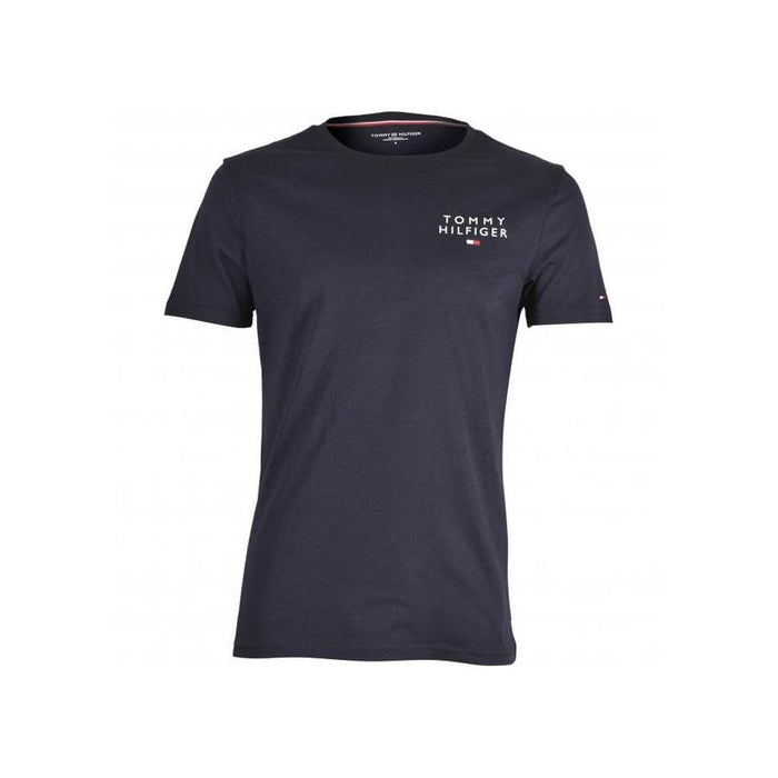 Tommy Hilfiger-Classic Logo T-Shirt, Navy-UNDERU
