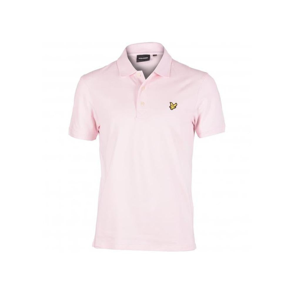Lyle & Scott-Classic Pique Polo Shirt, Pink-UNDERU