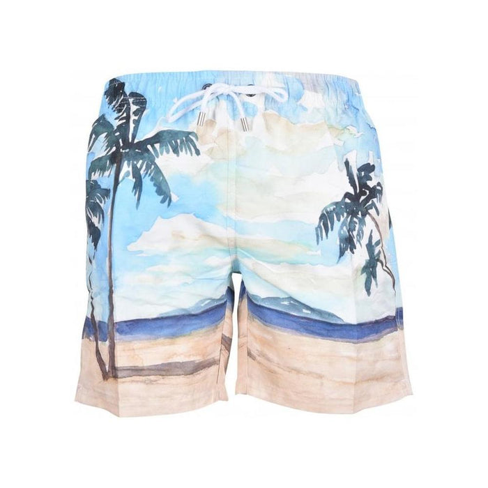 Franks-Tahiti Watercolour Swim Shorts, Multi-UNDERU
