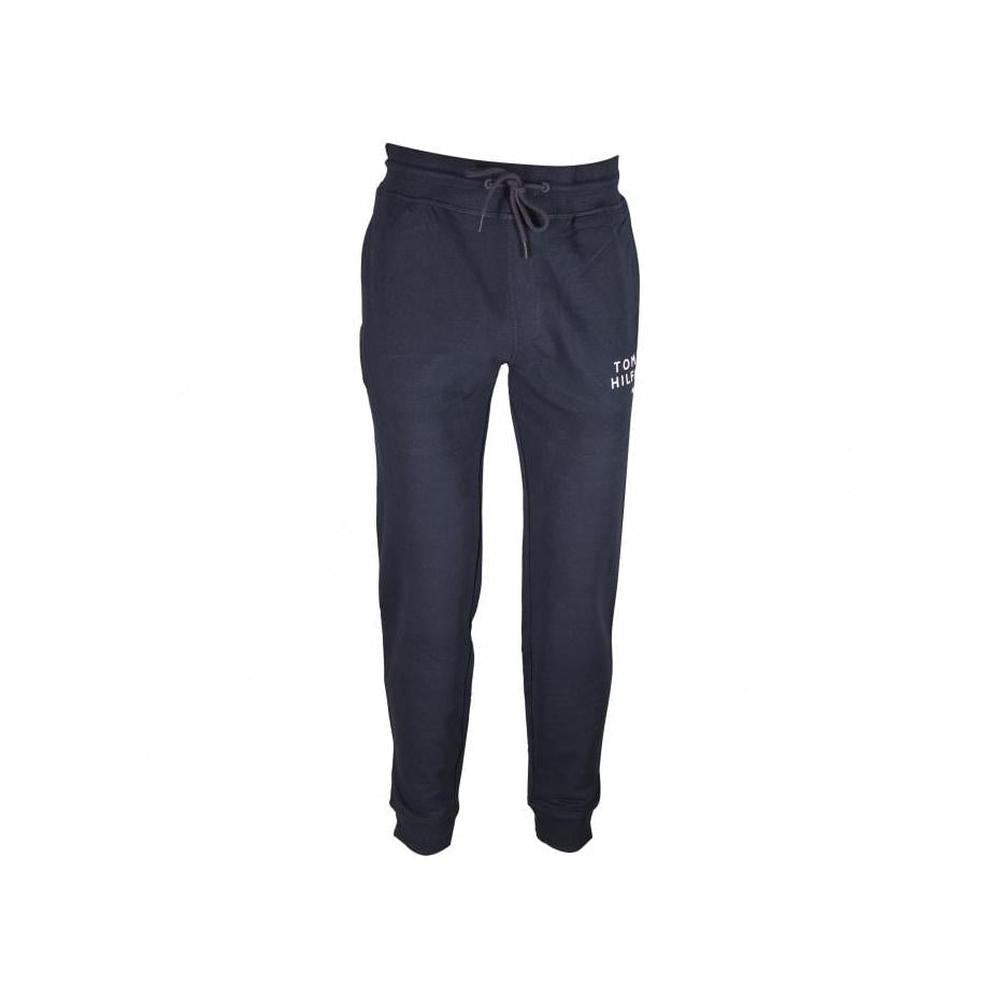 Tommy Hilfiger-Classic Logo Tracksuit Jogging Bottoms, Navy-UNDERU