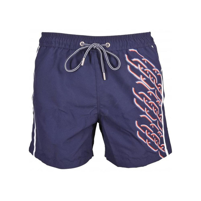 HOM-Play The Game Winner Swim Shorts, Navy-UNDERU