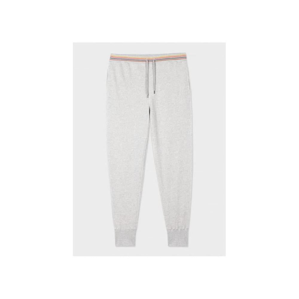 Paul Smith-Cosy Artist Stripe Jogging Bottoms, Grey-UNDERU
