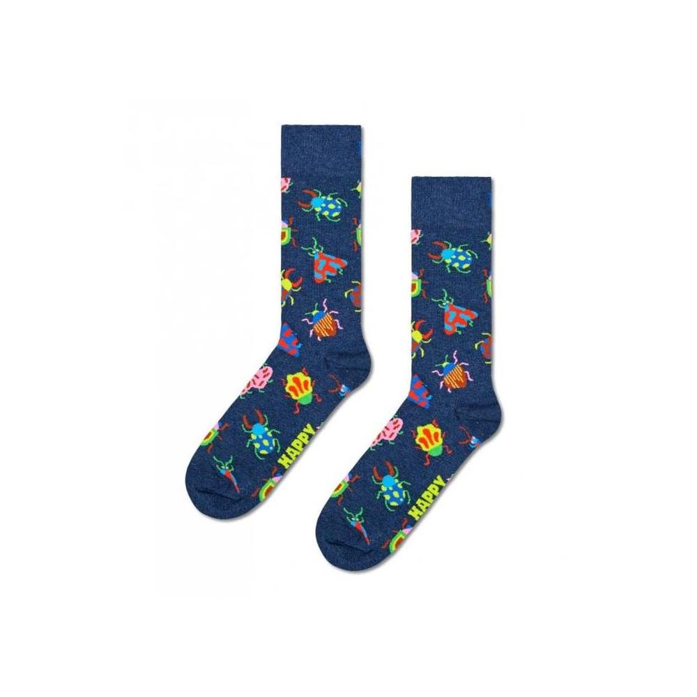 Happy Socks-Bugs Socks, Navy-UNDERU