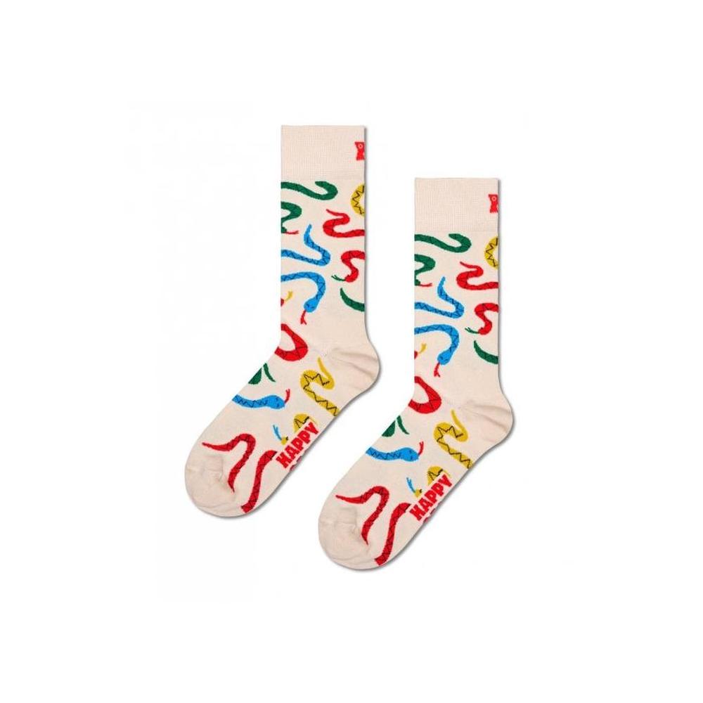 Happy Socks-Snakes Socks, Beige/multi-UNDERU
