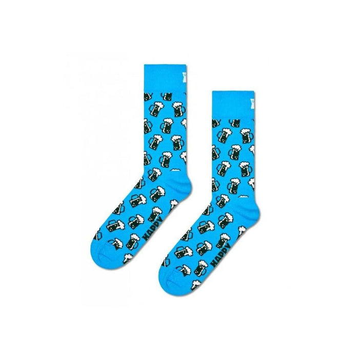 Happy Socks-Beer Socks, Blue-UNDERU