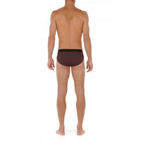 HOM-Murray Geo Diamonds Print Mini Brief, Black-UNDERU