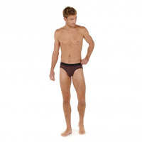 HOM-Murray Geo Diamonds Print Mini Brief, Black-UNDERU