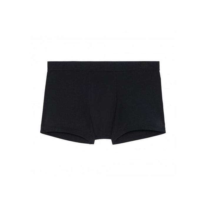 HOM-Supreme Cotton Boxer Trunk, Black-UNDERU