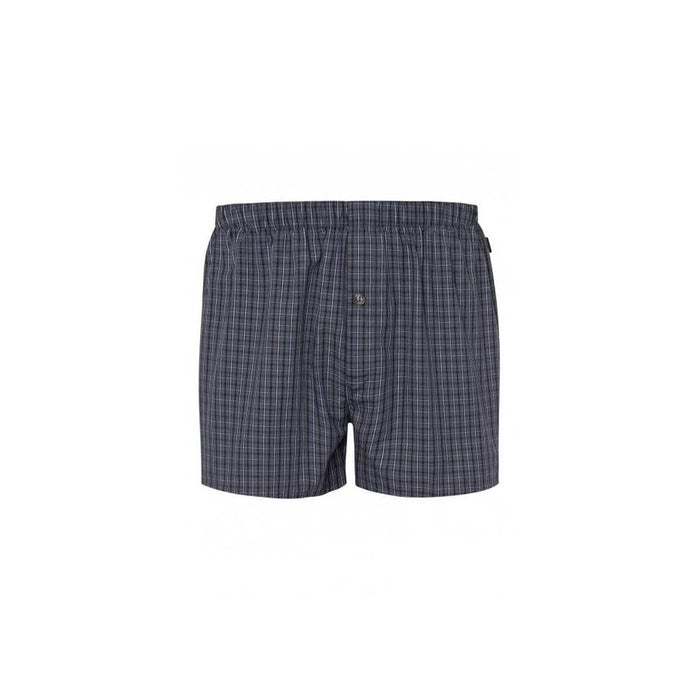 Hanro-Fancy Woven Boxer Short, Casual Check-UNDERU