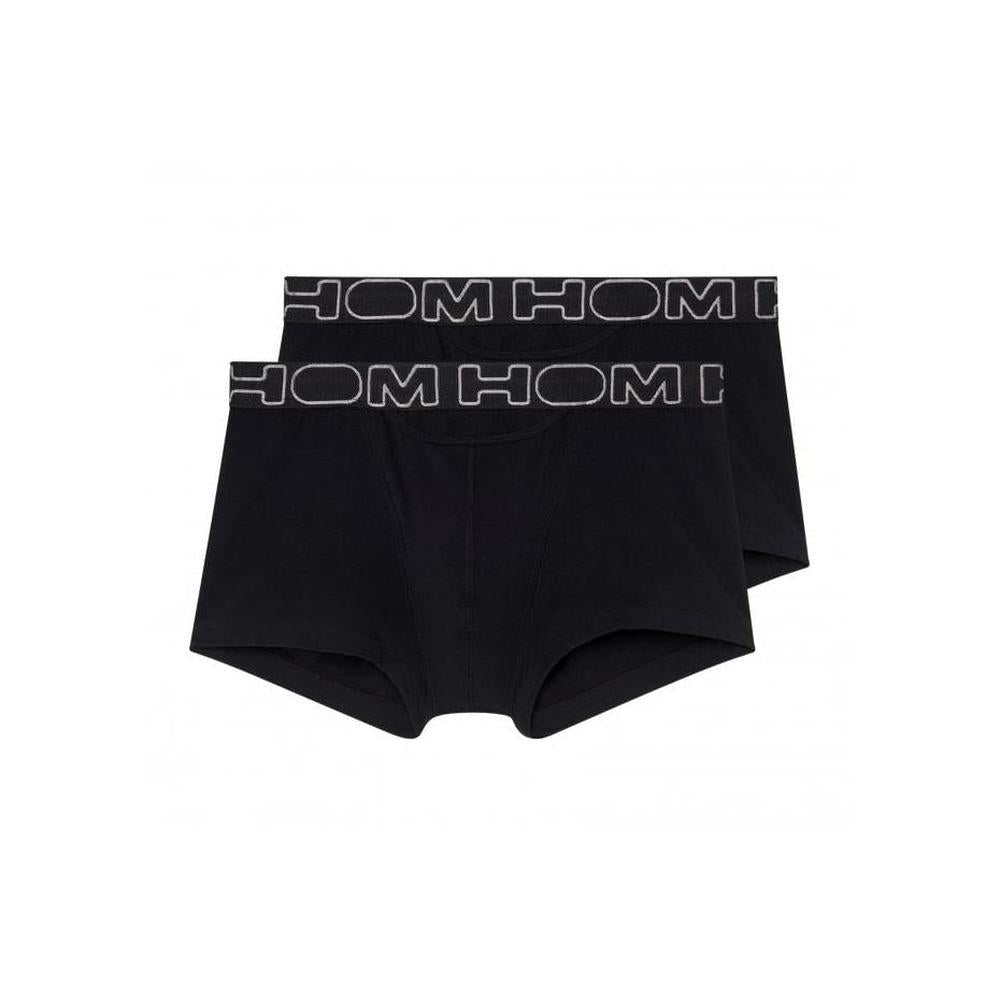 Boxerlines 2-Pack HO1 Boxer Trunks, Black-HOM-UNDERU