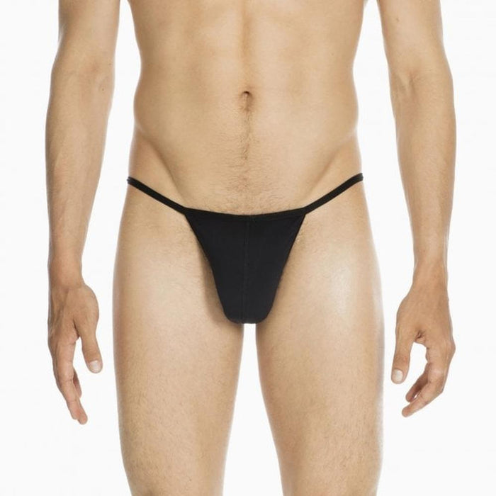 Plume G-String, Black-HOM-UNDERU