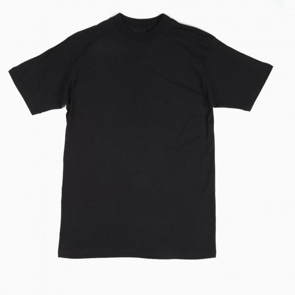 Harro Pure Cotton Crew-Neck T-Shirt, Black-HOM-UNDERU