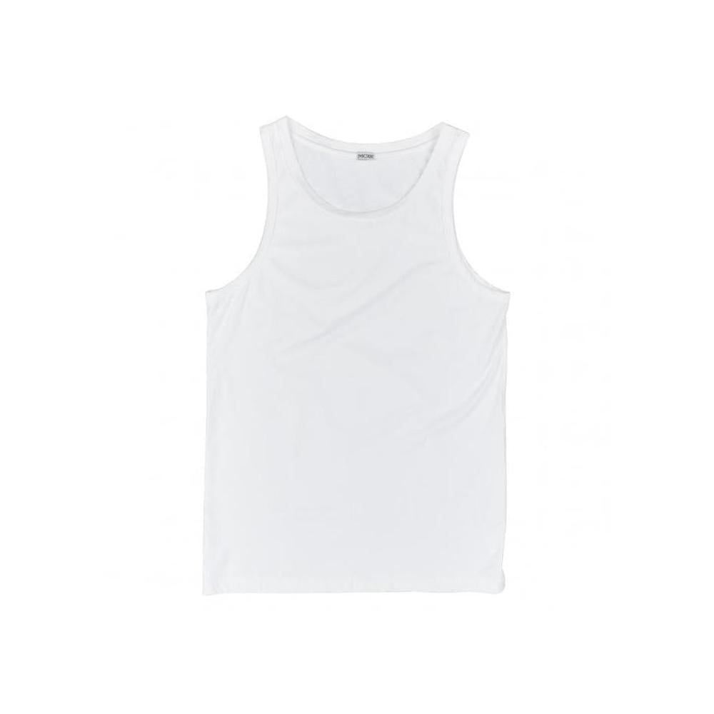 Supreme Cotton Tank Top Vest, White-HOM-UNDERU